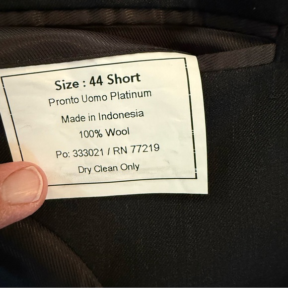 Pronto Uomo Platinum Modern Fit Separates Jacket - Picture 2 of 4